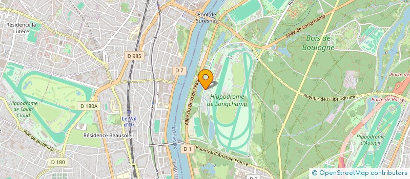 localisation de l'entreprise MONSIEUR ANDRE FOURCANS  PARIS