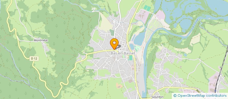 localisation de l'entreprise MONSIEUR ANDRE FOURNEL  BAS-EN-BASSET