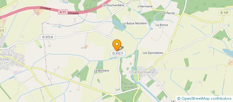 localisation de l'entreprise MONSIEUR ANDRE FRANCHET à CHARBONNIERES
