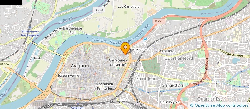 localisation de l'entreprise MONSIEUR ANDRE FRANCOIS à AVIGNON