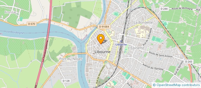 localisation de l'entreprise MONSIEUR ANDRE FREYLER à LIBOURNE
