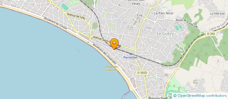 localisation de l'entreprise MONSIEUR ANDRE FRIAUD à PORNICHET