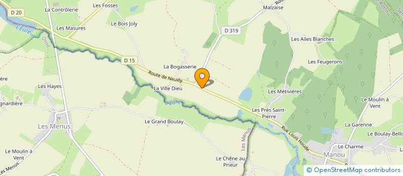 localisation de l'entreprise MONSIEUR ANDRE FRIGAULT à MANOU