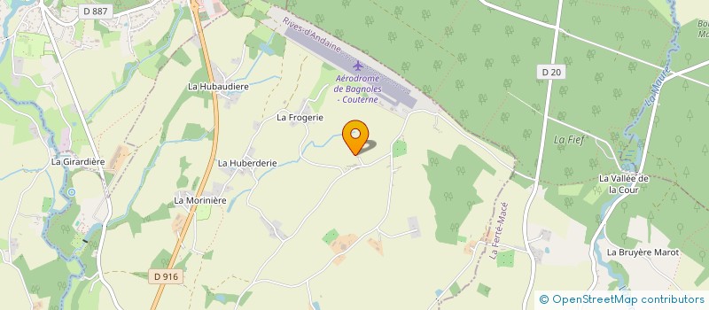localisation de l'entreprise MONSIEUR ANDRE FROMONT à LA FERTE MACE