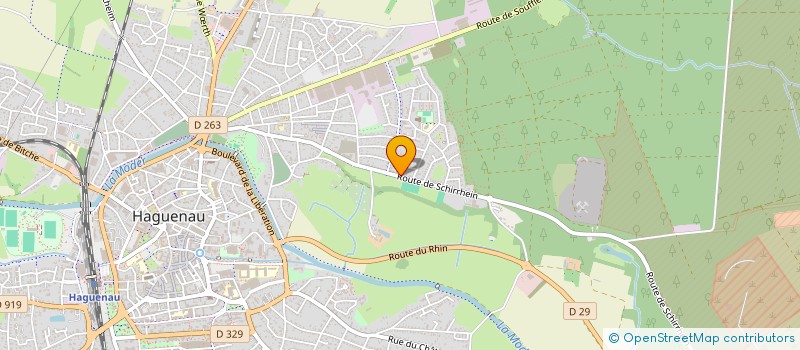 localisation de l'entreprise MONSIEUR ANDRE FUHRMANN à HAGUENAU