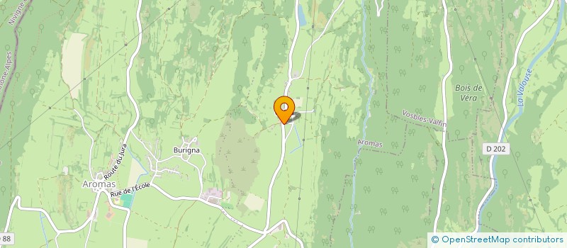 localisation de l'entreprise MONSIEUR ANDRE FUINEL  AROMAS