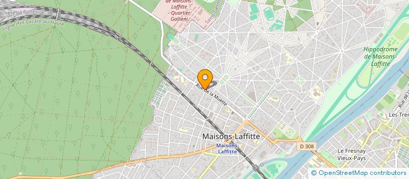 localisation de l'entreprise MONSIEUR ANDRE FULOP à MAISONS-LAFFITTE