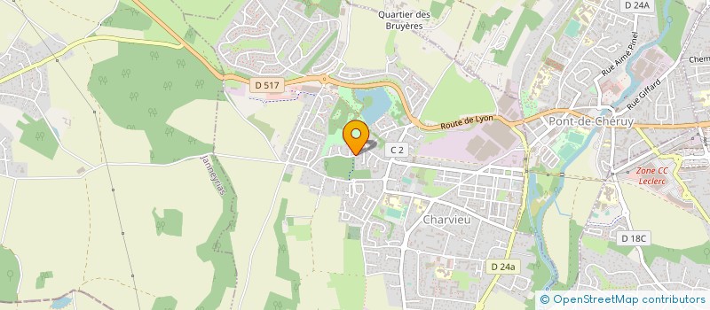 localisation de l'entreprise MONSIEUR ANDRE FUZIER à CHARVIEU-CHAVAGNEUX