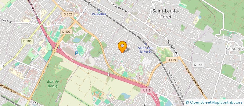 localisation de l'entreprise MONSIEUR ANDRE GAIGNEUR à SAINT-LEU-LA-FORET