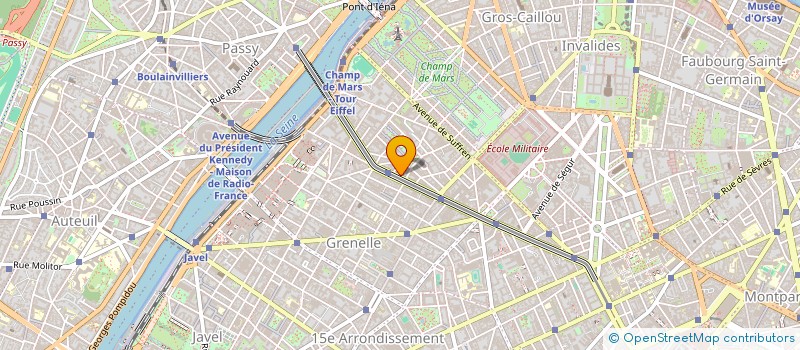 localisation de l'entreprise MONSIEUR ANDRE GAILLARD  PARIS