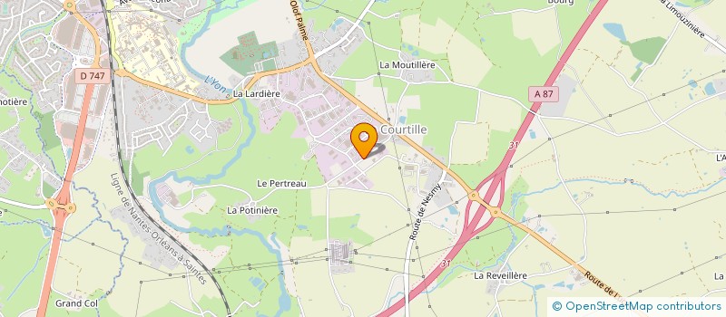 localisation de l'entreprise MONSIEUR ANDRE GALERNEAU à ROCHE SUR YON (LA)