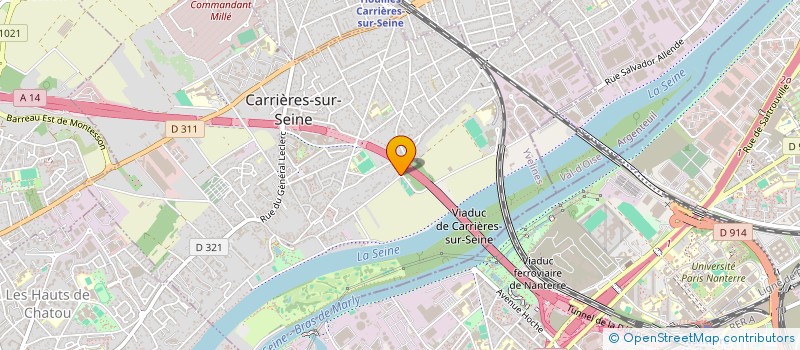 localisation de l'entreprise MONSIEUR ANDRE GALLIENNE à CARRIERES-SUR-SEINE