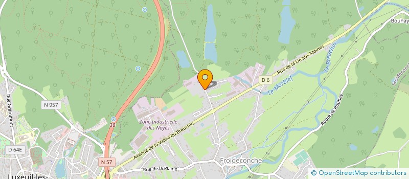 localisation de l'entreprise MONSIEUR ANDRE GALMICHE  FROIDECONCHE