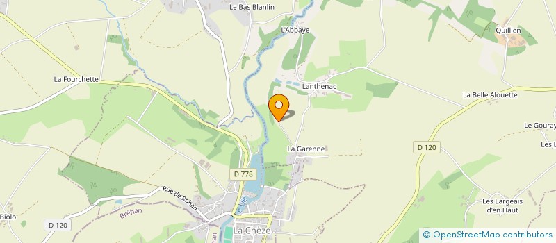 localisation de l'entreprise MONSIEUR ANDRE GANNE  SAINT-ETIENNE-DU-GUE-DE-L'ISLE