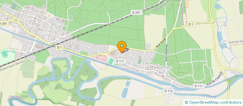 localisation de l'entreprise MONSIEUR ANDRE GANTOIS  AY-CHAMPAGNE