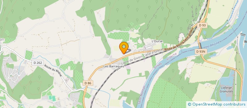 localisation de l'entreprise MONSIEUR ANDRE GARCIA à SAINT-MONTAN