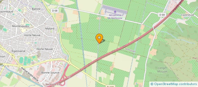 localisation de l'entreprise MONSIEUR ANDRE GARCIA  NARBONNE