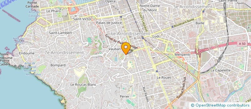 localisation de l'entreprise MONSIEUR ANDRE GARCIA  MARSEILLE