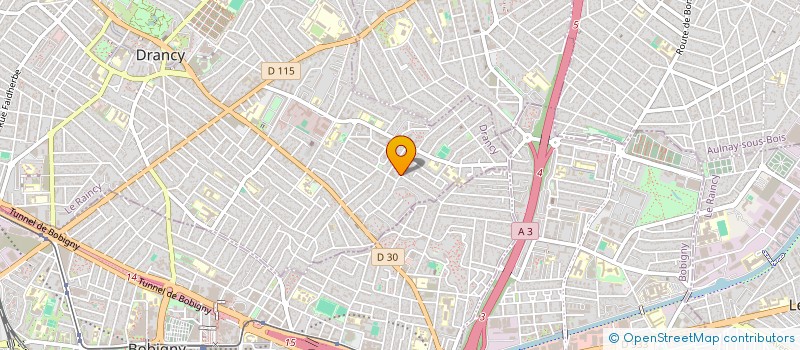 localisation de l'entreprise MONSIEUR ANDRE GARCIA  DRANCY