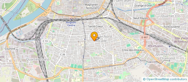 localisation de l'entreprise MONSIEUR ANDRE GARCIN à AVIGNON