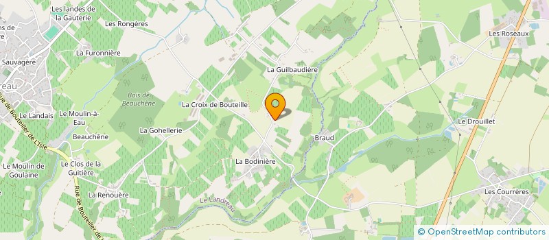localisation de l'entreprise MONSIEUR ANDRE GARCION à LE LANDREAU