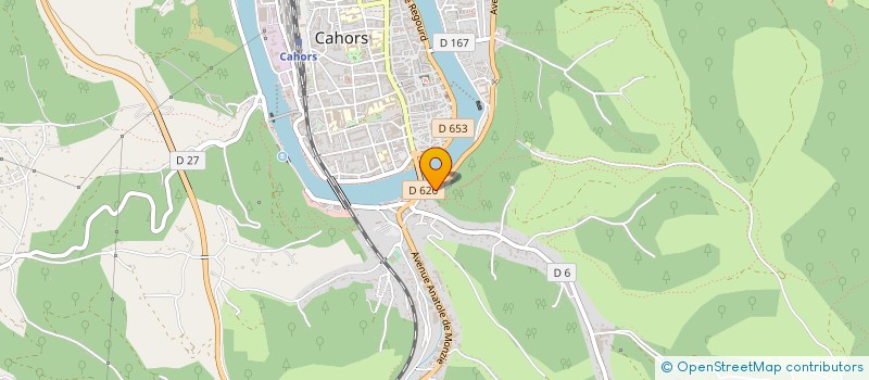 localisation de l'entreprise MONSIEUR ANDRE GARDILLOU  CAHORS