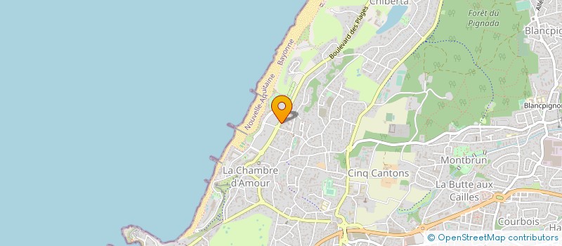 localisation de l'entreprise MONSIEUR ANDRE GARRETA  ANGLET
