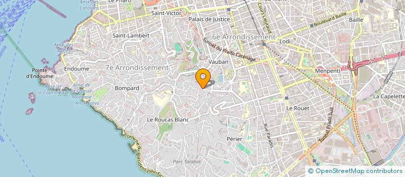 localisation de l'entreprise MONSIEUR ANDRE GAS à MARSEILLE