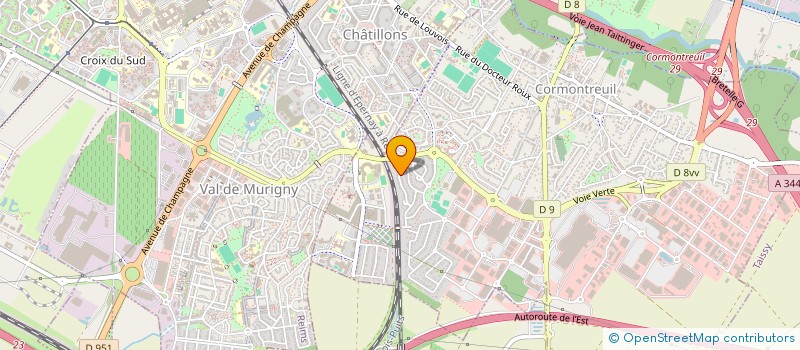 localisation de l'entreprise MONSIEUR ANDRE GASTON EUGENE BOUCHE  CORMONTREUIL