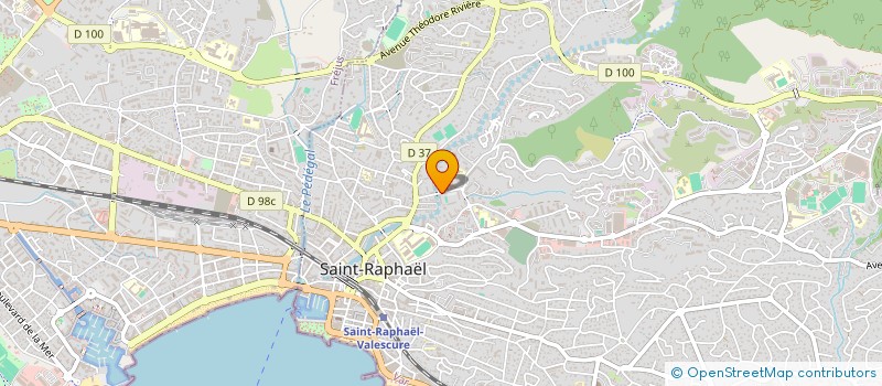 localisation de l'entreprise MONSIEUR ANDRE GATTOLLIAT à SAINT-RAPHAEL