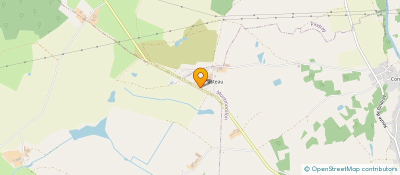 localisation de l'entreprise MONSIEUR ANDRE GAUMER  MONTMORILLON