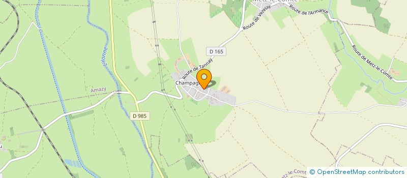 localisation de l'entreprise MONSIEUR ANDRE GAUTHIER à METZ-LE-COMTE