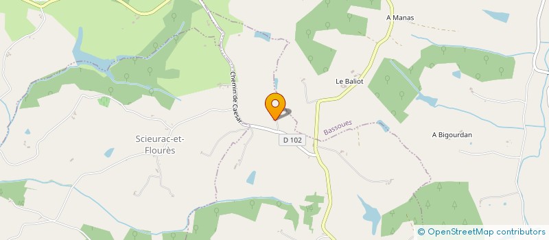 localisation de l'entreprise MONSIEUR ANDRE GAYE  MASCARAS