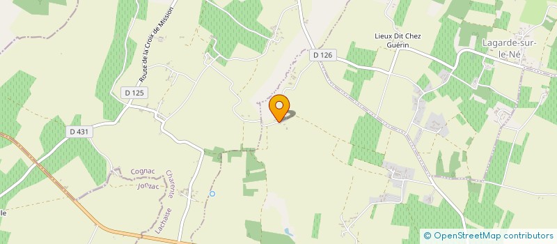 localisation de l'entreprise MONSIEUR ANDRE GAZEAUD à LIGNIERES-AMBLEVILLE