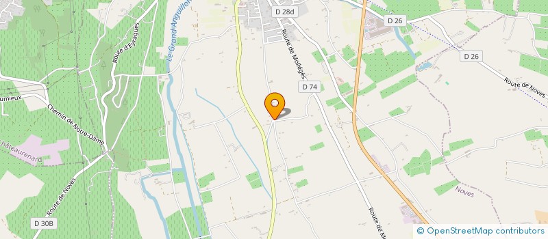 localisation de l'entreprise MONSIEUR ANDRE GENIN  NOVES