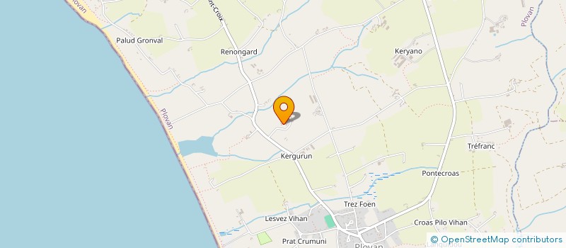 localisation de l'entreprise MONSIEUR ANDRE GENTRIC  PLOVAN