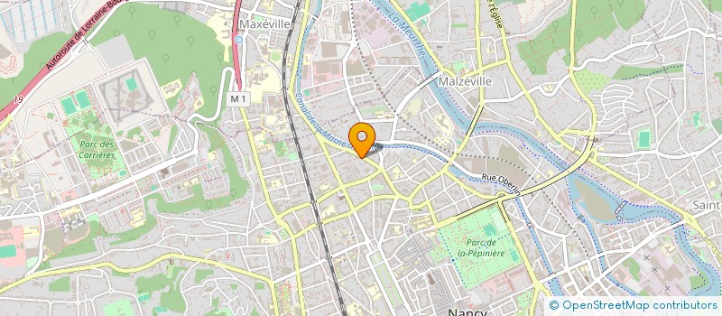 localisation de l'entreprise MONSIEUR ANDRE GEORGES  NANCY