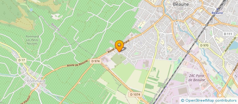 localisation de l'entreprise MONSIEUR ANDRE GILLE à BEAUNE