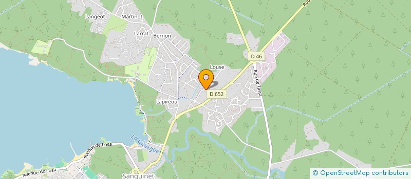 localisation de l'entreprise MONSIEUR ANDRE-GILLES CAPO  SANGUINET