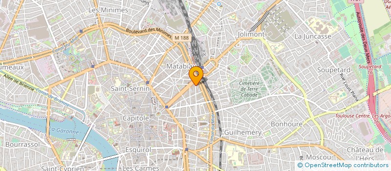 localisation de l'entreprise MONSIEUR ANDRE GINESTET à TOULOUSE