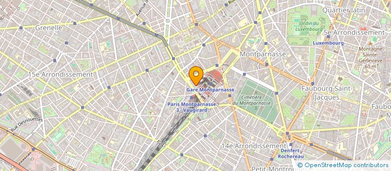 localisation de l'entreprise MONSIEUR ANDRE GINTRANO  PARIS