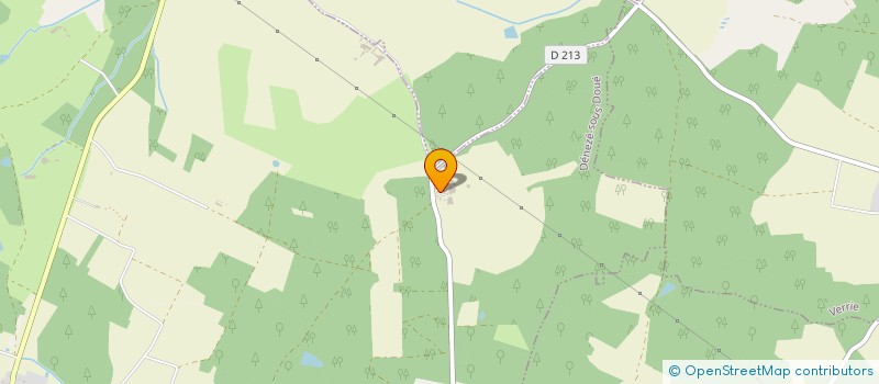 localisation de l'entreprise MONSIEUR ANDRE GIRARD  DENEZE-SOUS-DOUE