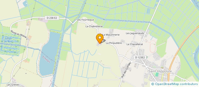localisation de l'entreprise MONSIEUR ANDRE GIRAUD à SAINT-HIPPOLYTE