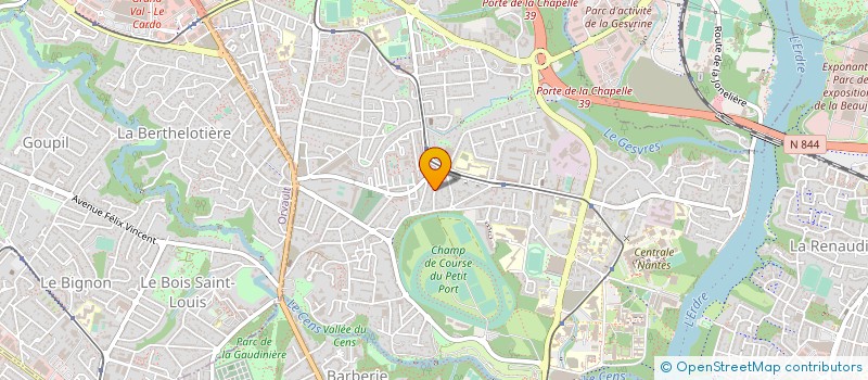 localisation de l'entreprise MONSIEUR ANDRE GIRAUDEAU à NANTES