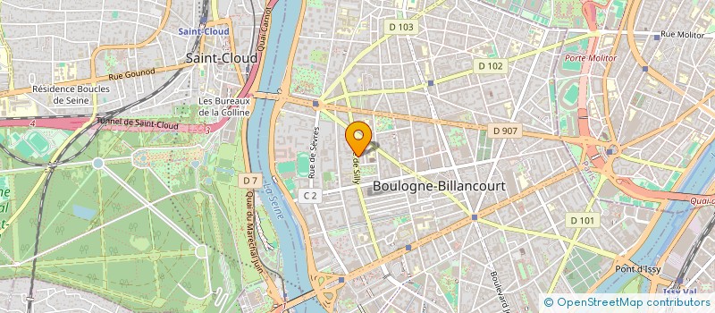 localisation de l'entreprise MONSIEUR ANDRE GIRES à BOULOGNE-BILLANCOURT