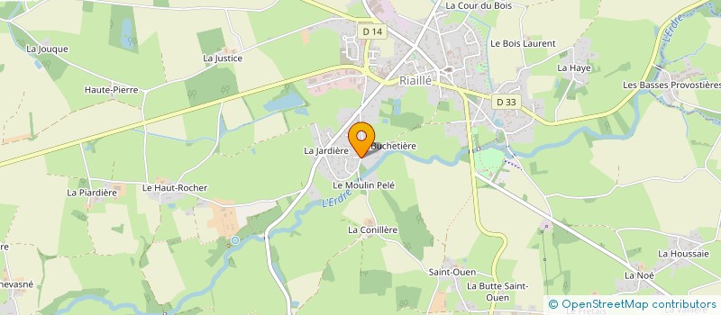 localisation de l'entreprise MONSIEUR ANDRE GLEMIN à RIAILLE