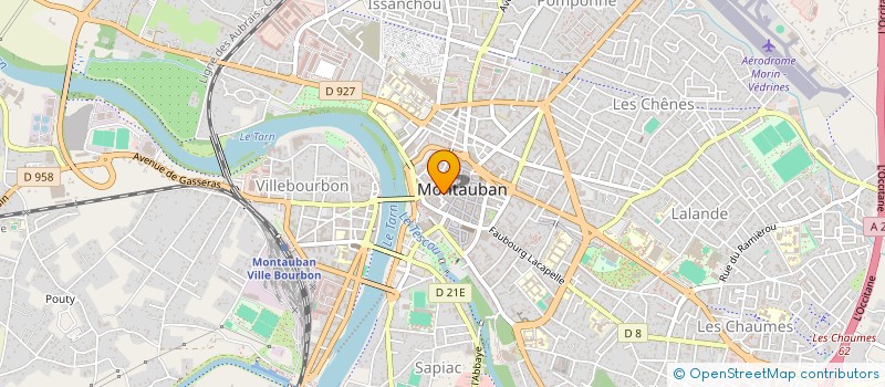 localisation de l'entreprise MONSIEUR ANDRE GLEYE  MONTAUBAN