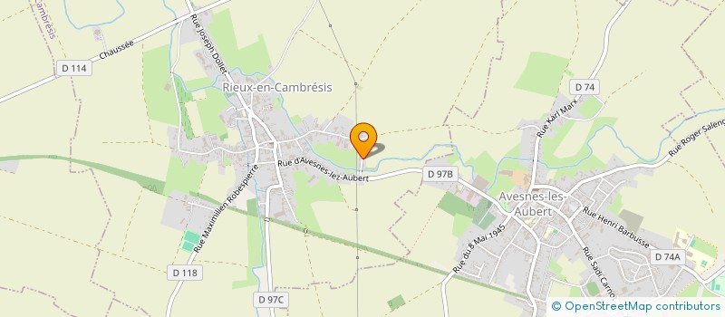 localisation de l'entreprise MONSIEUR ANDRE GOLDMUND  RIEUX-EN-CAMBRESIS