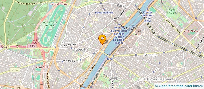 localisation de l'entreprise MONSIEUR ANDRE GOLDSTEIN  PARIS