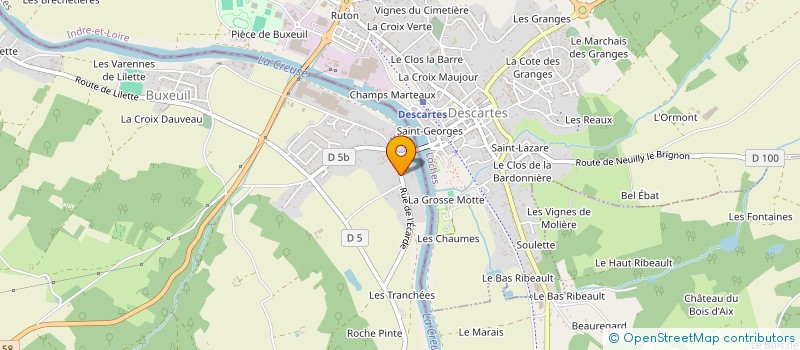 localisation de l'entreprise MONSIEUR ANDRE GOMEZ à BUXEUIL